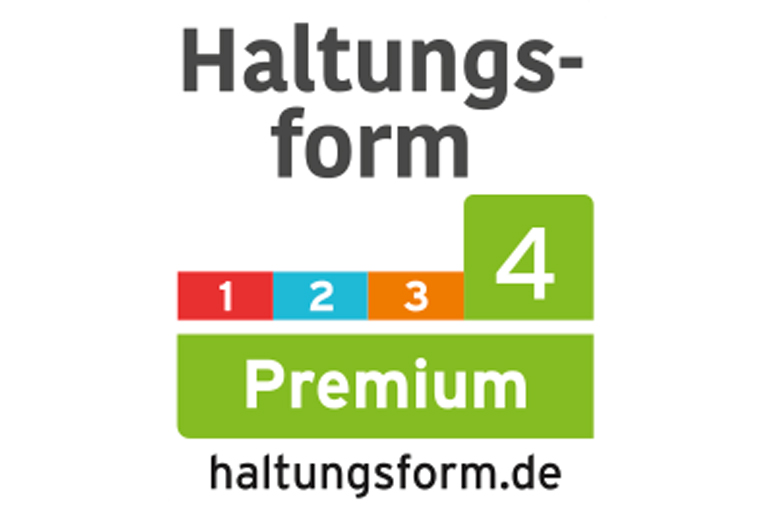 Siegel Haltungsform 4 "Premium"