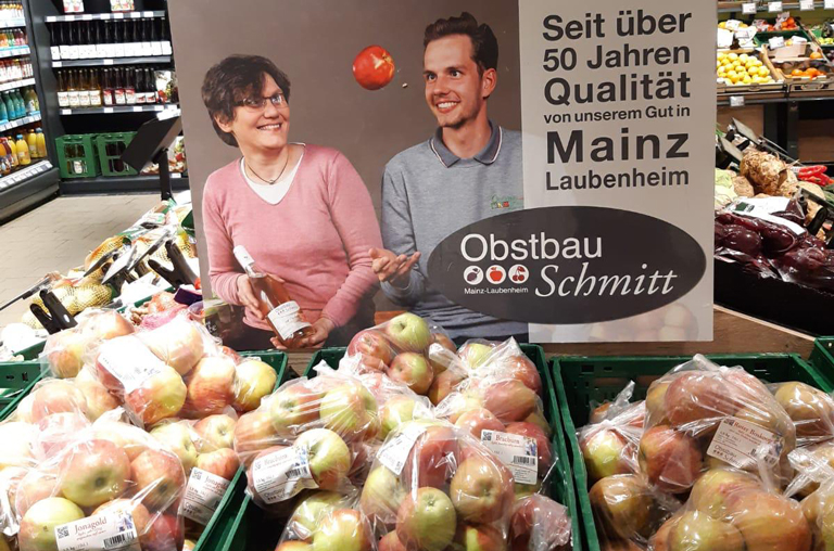 Regionale Vielfalt bei EDEKA Deckenbach: Äpfel von Obstbau Schmitt