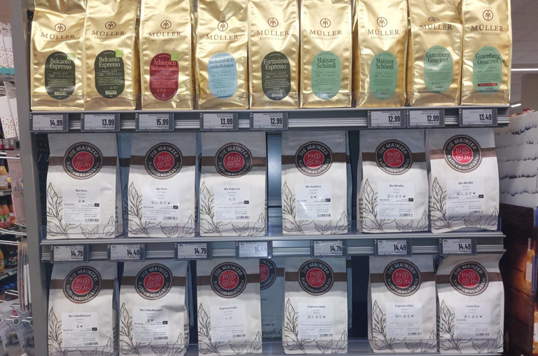 Regionale Vielfalt bei EDEKA Deckenbach: Kaffee von der Rösterei Müller und aus der Mainzer Kaffeerösterei