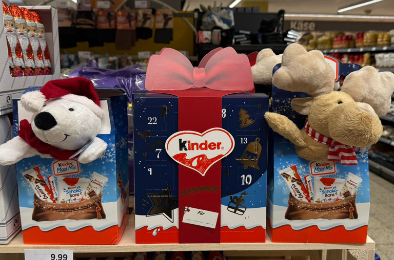 In den EDEKA-Deckenbach-Märkten wartet eine große Vielfalt an Adventskalendern für Groß und Klein
