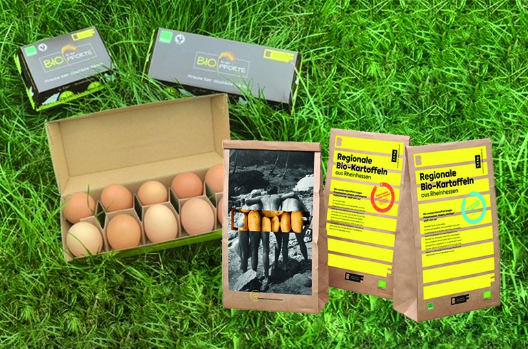 Die frischen Eier und Kartoffeln von der Bio-Familie Rheinhessen aus dem Sortiment von EDEKA Deckenbach glänzen mit unvergleichlichem Geschmack