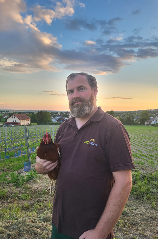 Bio-Landwirt Ludger Schreiber