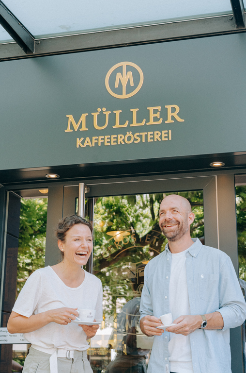 Die Kaffeerösterei Müller stellt rund 30 hauseigene Kaffees her