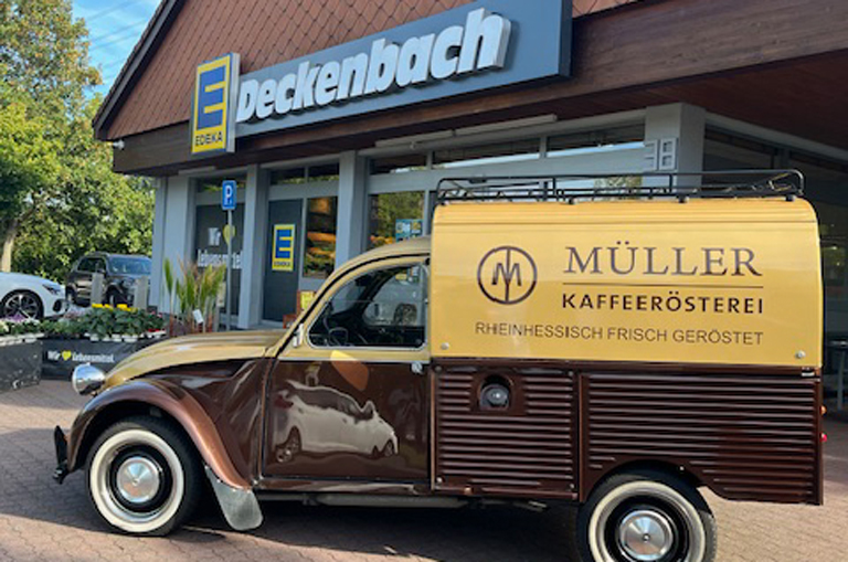 Bei EDEKA Deckenbach warten regionale Kaffeespezialitäten aus der Kaffeerösterei Müller