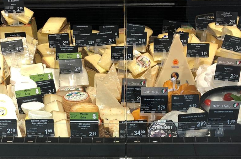 Käse Abteilung