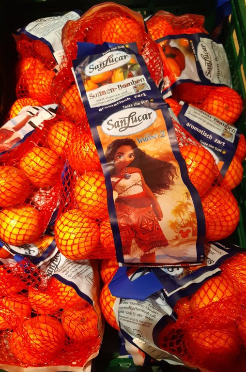 Frische Orangen von San Lucar
