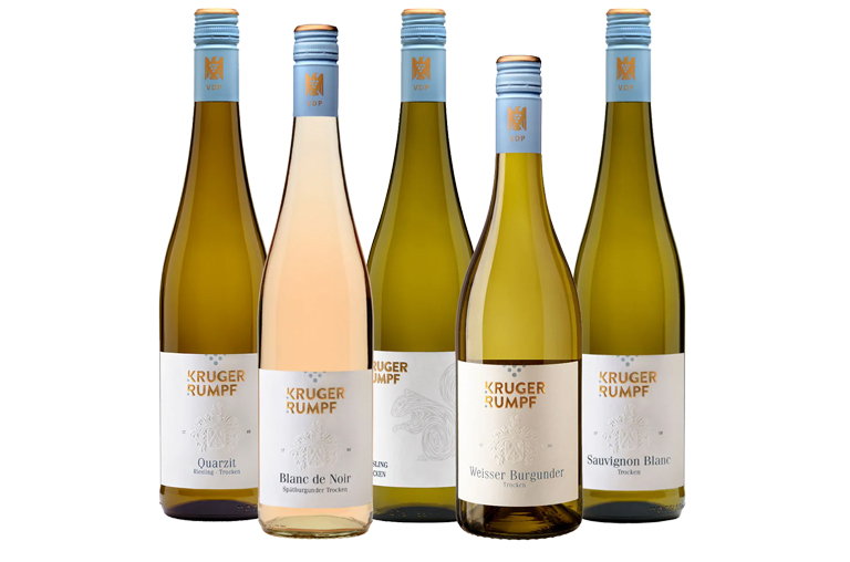 Die neu geernteten Bio-Weine vom Weingut Kruger-Rumpf