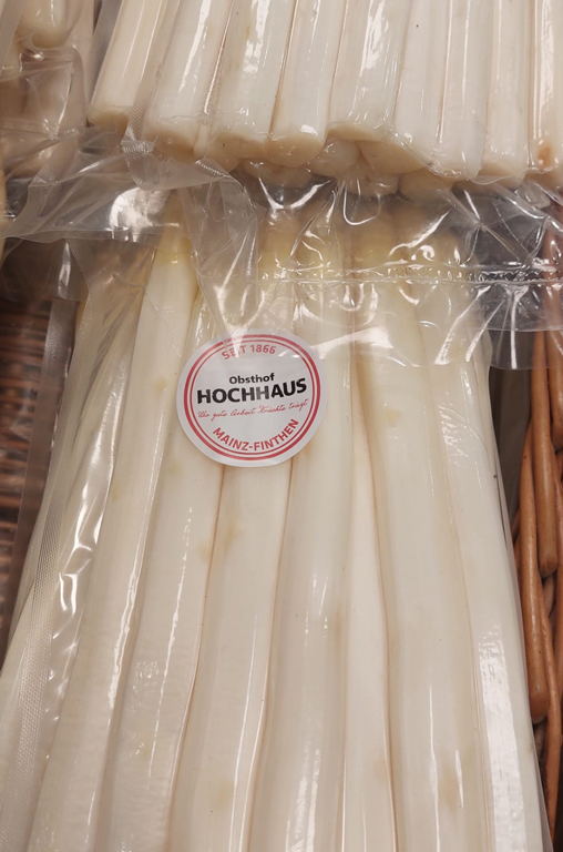 Frischer Spargel vom Obsthof Hochhaus