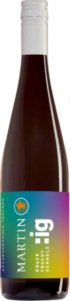 Flaschenabbildung iG Grauburgunder vom Weingut Martin