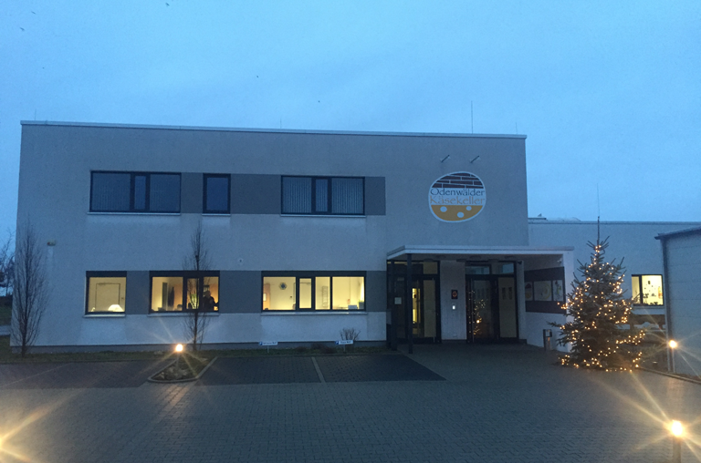 Unternehmensgebäude des Odenwälder Käsekellers