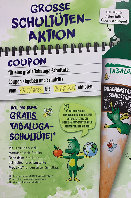 Alles für den Schulstart bei EDEKA Deckenbach in Mainz und Gau-Bischofsheim