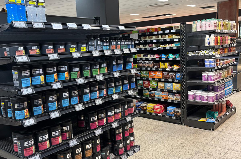 Impressionen vom fast fertigen Marktumbau bei EDEKA Deckenbach in Mainz-Hartenberg