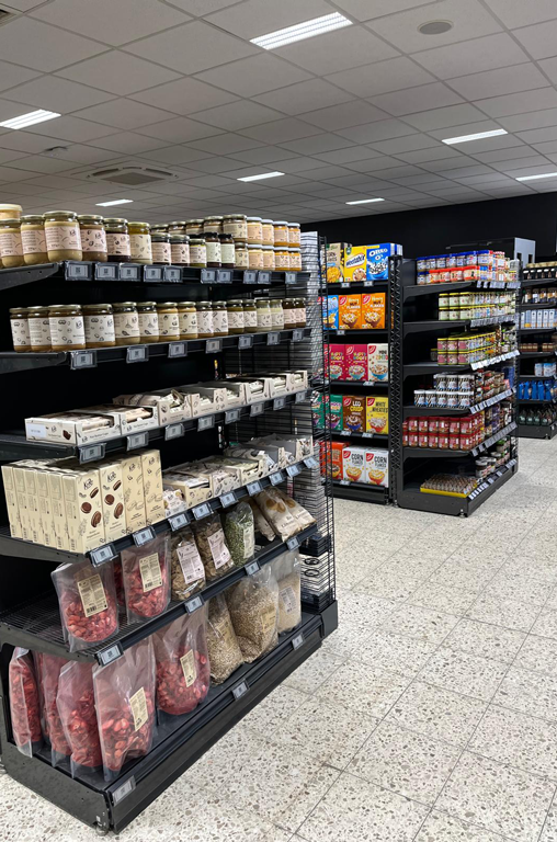 Impressionen vom fast fertigen Marktumbau bei EDEKA Deckenbach in Mainz-Hartenberg