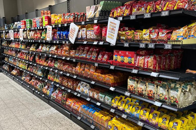 Impressionen vom fast fertigen Marktumbau bei EDEKA Deckenbach in Mainz-Hartenberg