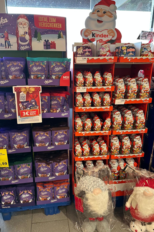 Süßigkeiten zum Teilen und Vernaschen am Martinstag