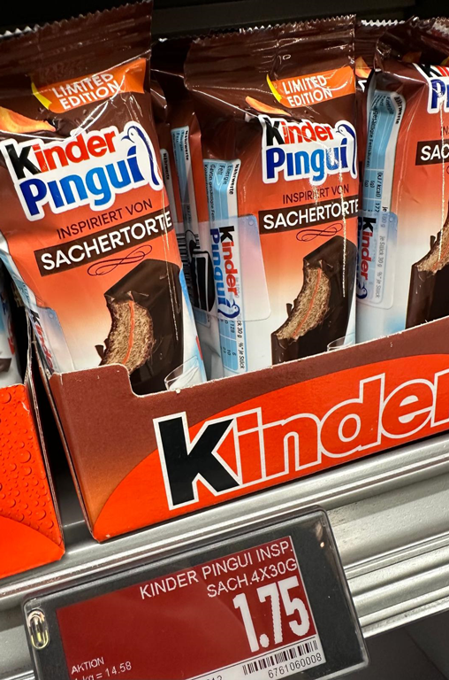 Kinder Pingui Sachertorte