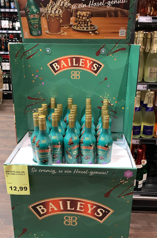 Bailys Schokolade-Haselnuss-Likör