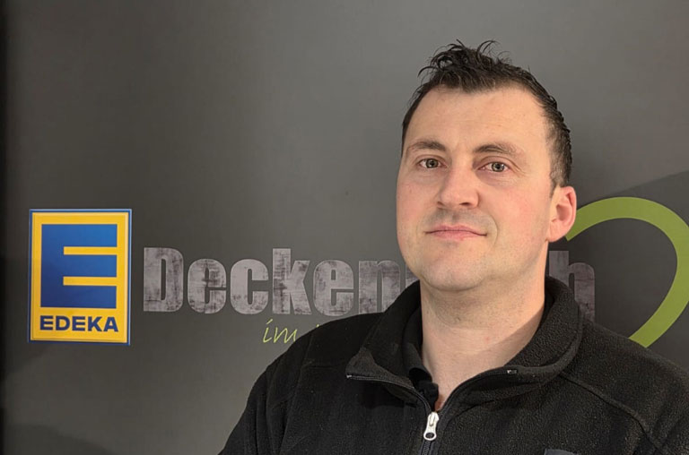Dario Pavic, Marktleiter bei EDEKA Deckenbach in Mainz-Hartenberg