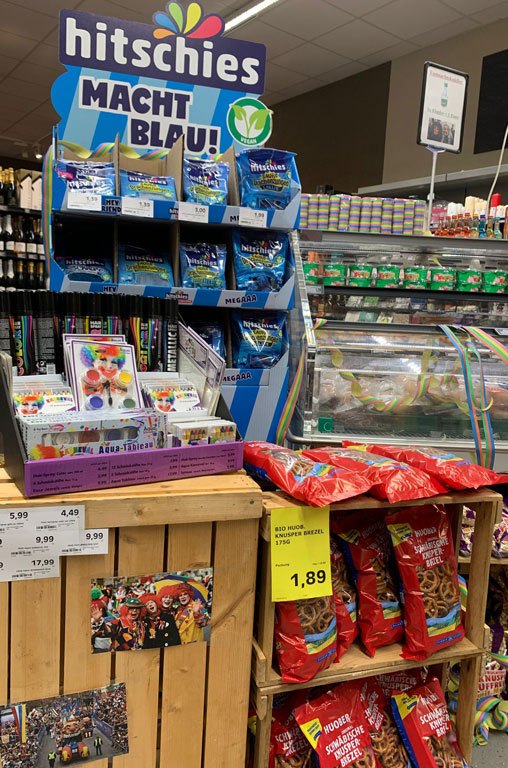 Sortiment für Fastnacht 2026 bei EDEKA Deckenbach