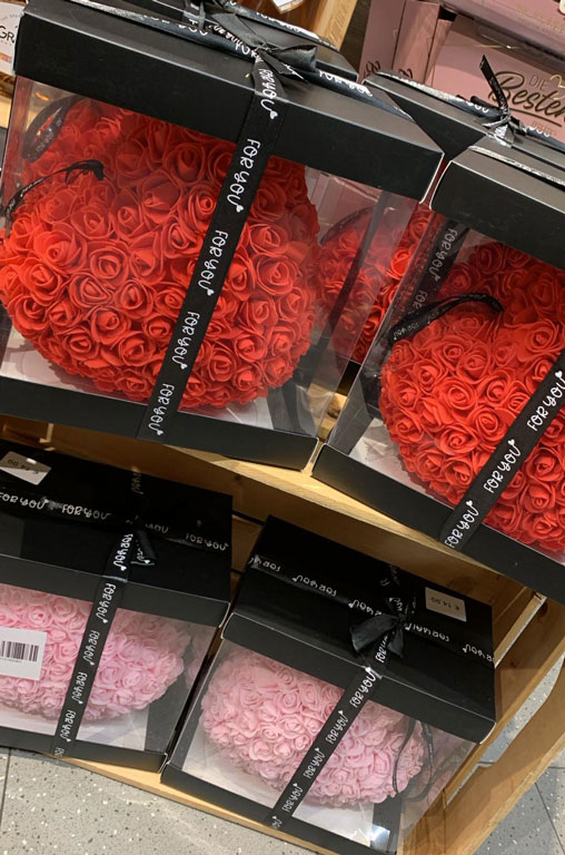 Blumen zum Valentinstag