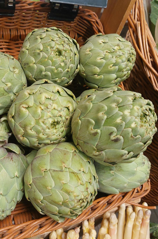 Frühlingsfrische im Einkaufswagen