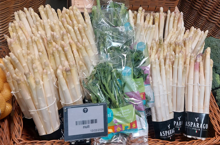 Frühlingsfrische im Einkaufswagen