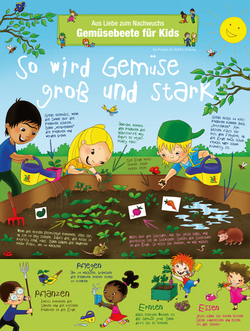 Gemüsebeete für Kids